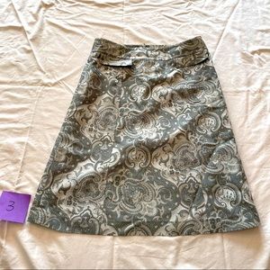 Paisley a-line style skirt!